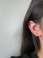 Load image into Gallery viewer, Marquise Diamond Bezel Studs