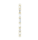 Load image into Gallery viewer, Natural 3/8ctw Baguette Diamond Eternity Band
